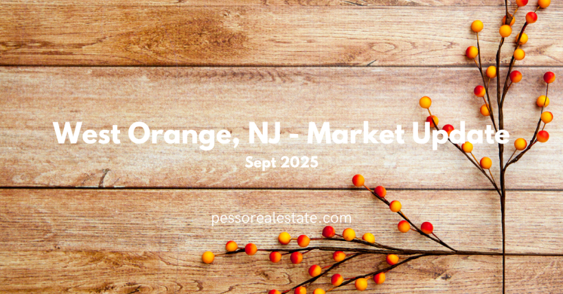 Sept 2025 Market Report West Orange NJ